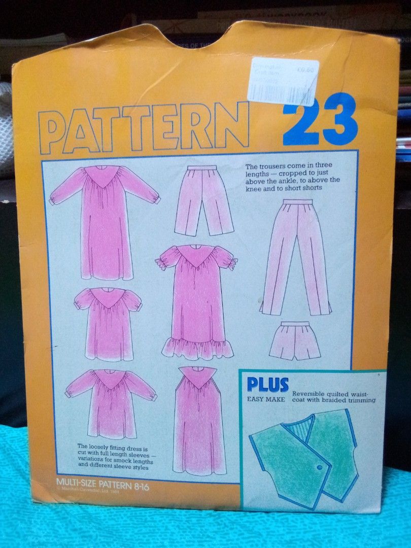 Sewing Pattern Guide 23 on Carousell