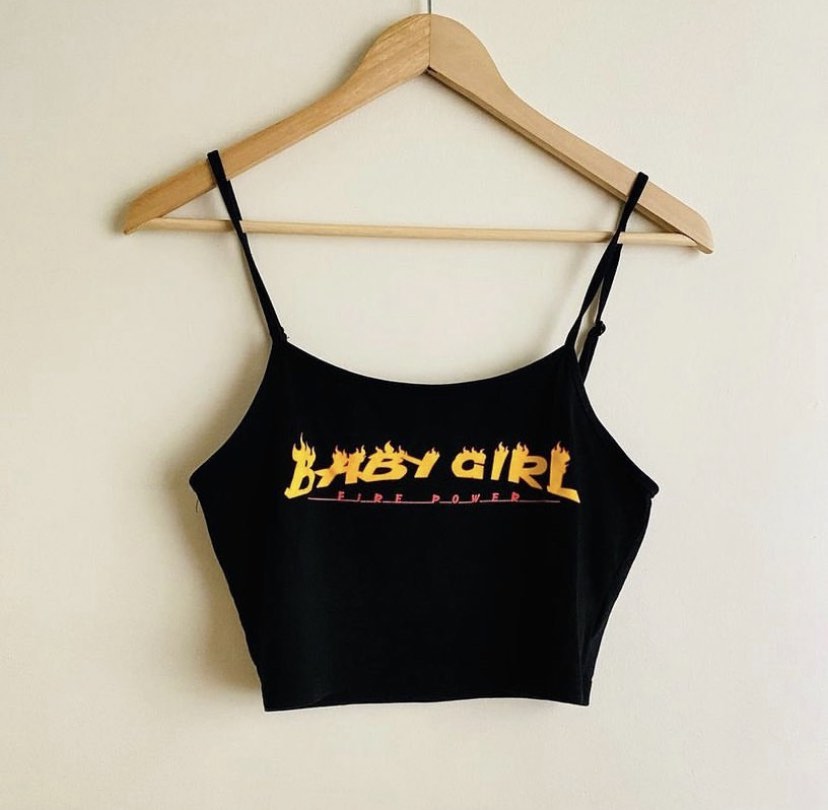 Shein Baby Girl Strap Top on Carousell