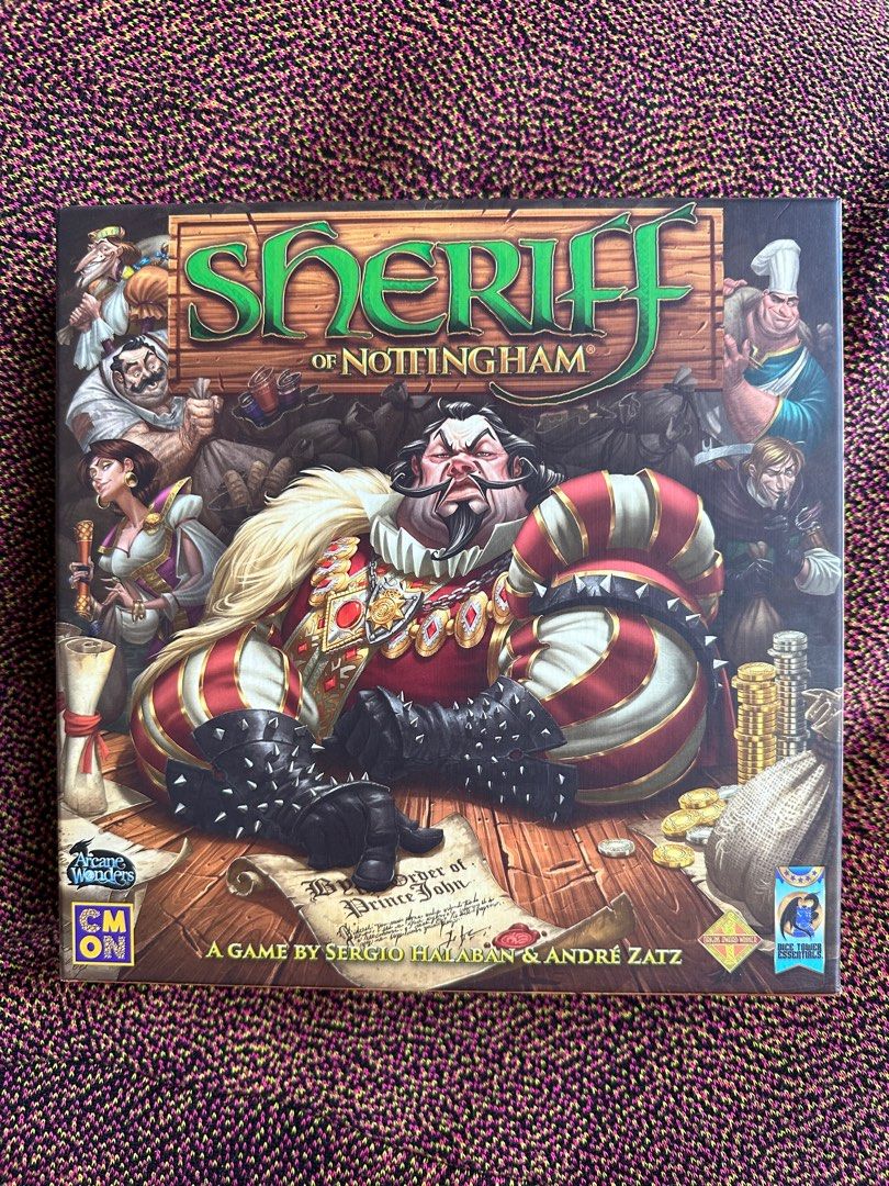 Sheriff of Nottingham 1st Edition Board Game, Hobbies & Toys, Toys & Games  on Carousell