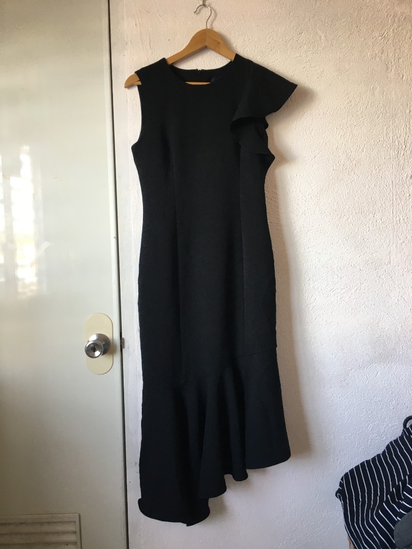 Shoshanna Midnight Black Sleeveless Dress Women s Fashion
