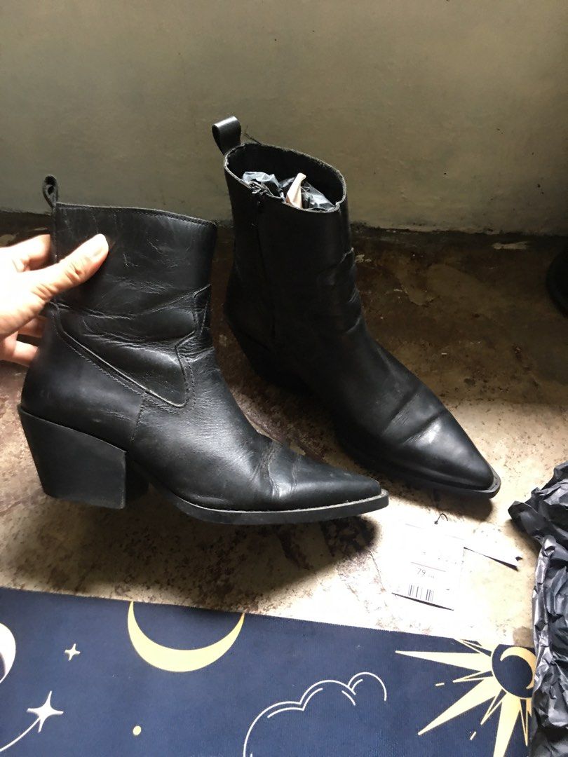 Mango boots cowboy deals