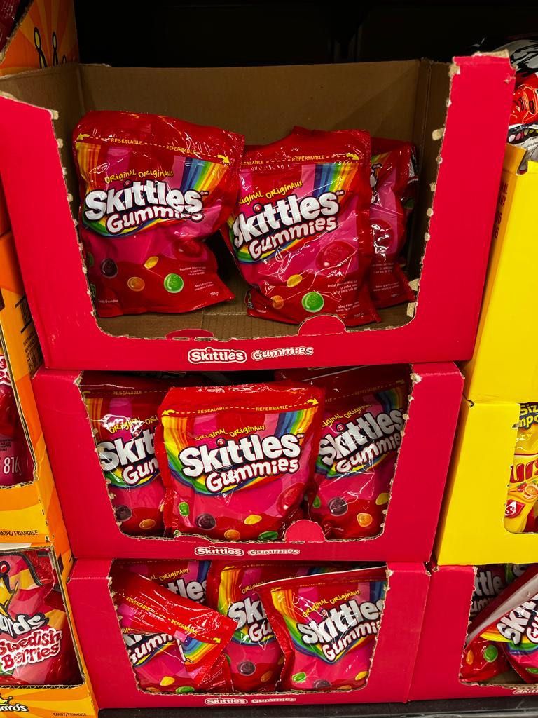 Skittles Gummies (Original) 280g, 嘢食 & 嘢飲, 包裝食物&即食食物 Carousell