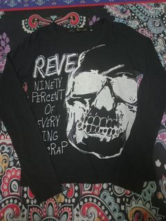 Skull lead punk top