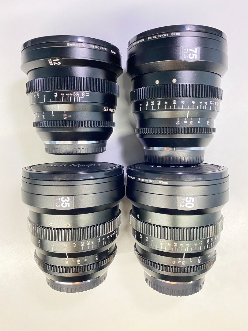 SLR Magic MicroPrime CINE LENSES For Fuji X Mount, Photography, Lens ...