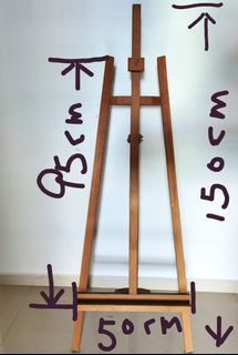 MEEDEN Solid Pine Wood Kids Double-Sided Art Easel,Standing