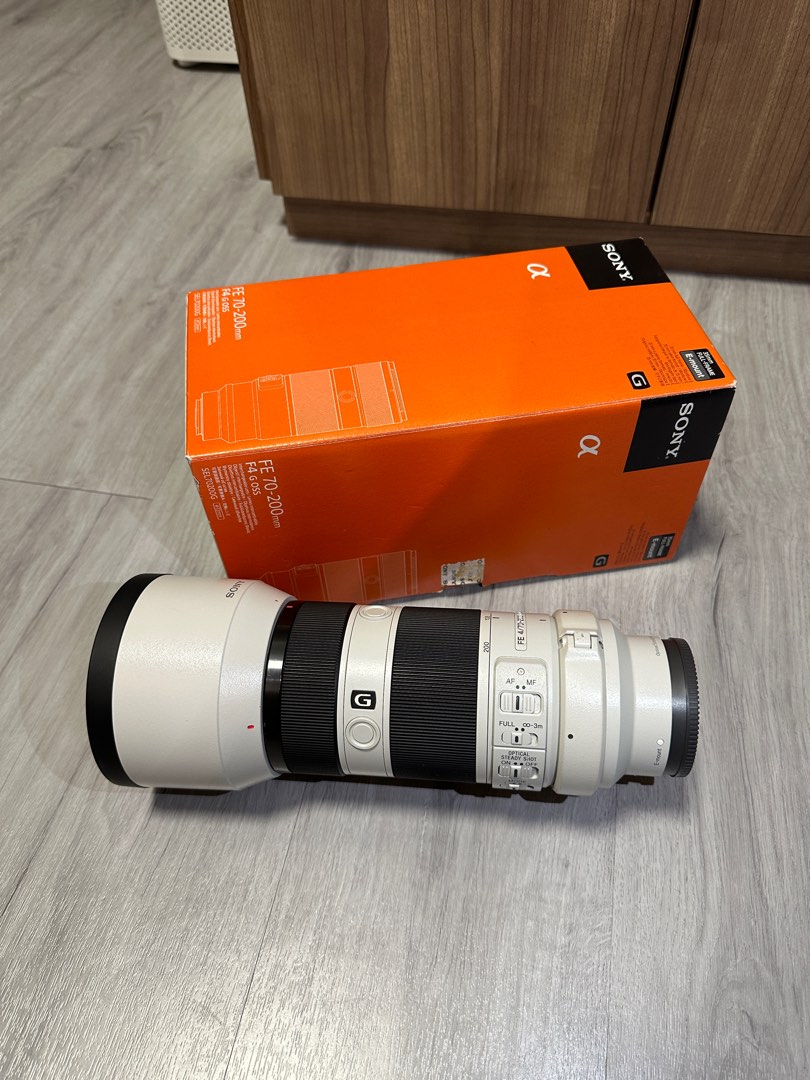 SONY 70-200mm F4 G OSS FE70200GOSS Lens E-mount, 攝影器材, 鏡頭及