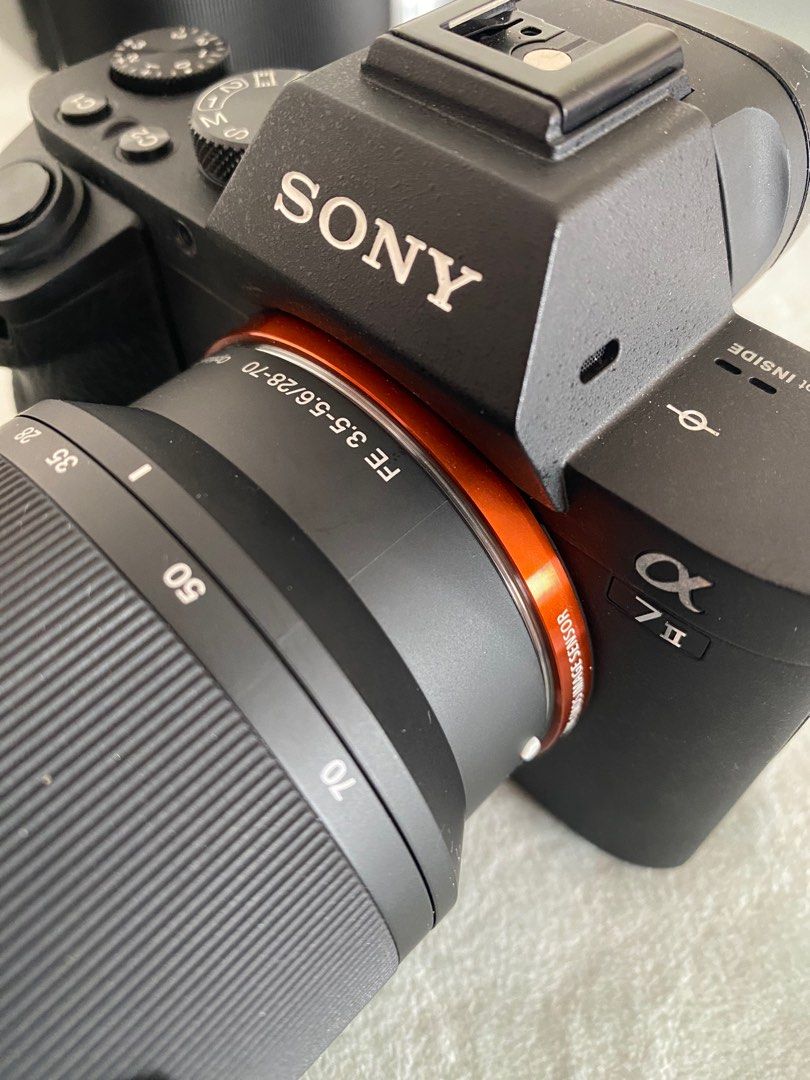 Sony a7II + 28/70mm 3.55.6 zoom lens, Photography, Cameras on Carousell