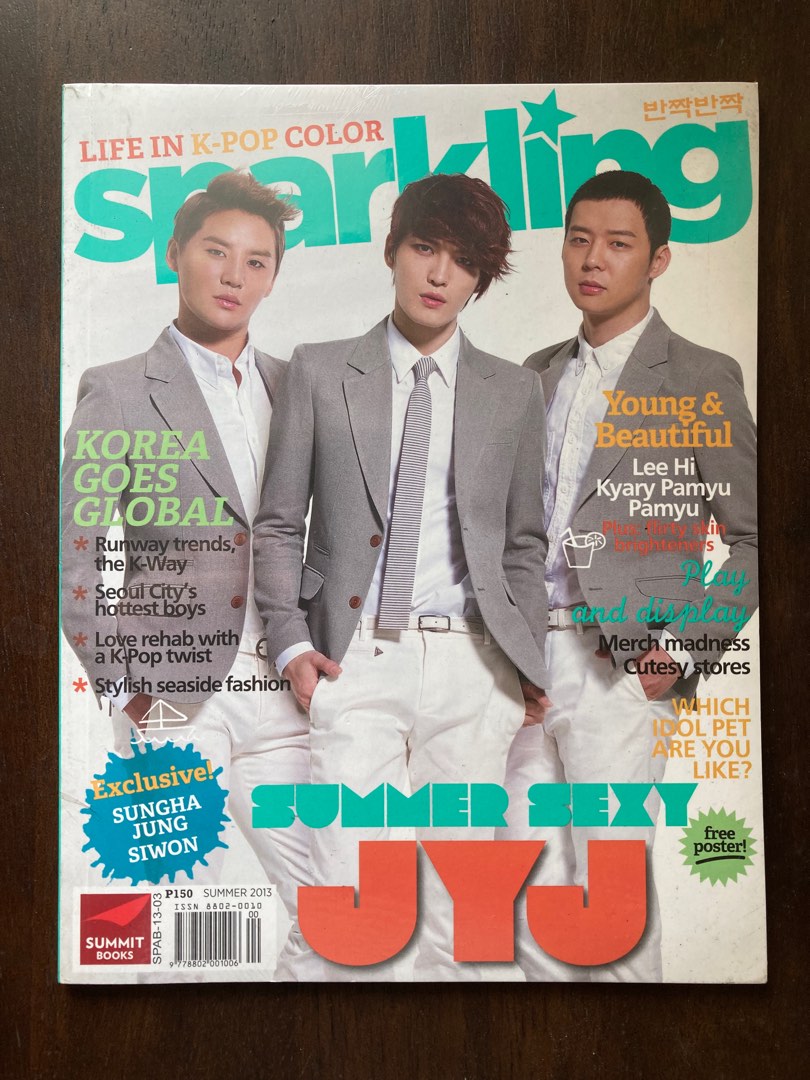 Sparkling K-Pop Summer 2013 Issue (sealed) on Carousell
