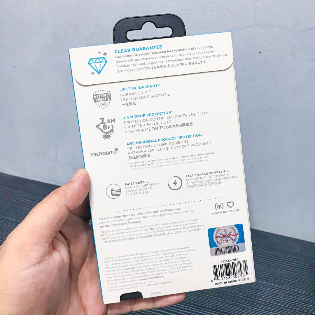 Speck Gemshell with Glass Screen Protector for iPhone 13 Mini Phone Case (Sealed) (Category: Cases & Sleeves) located in Cavite. Submitted by thebeautifulsummer (Listing ID 1247263536, Image 3). Description: Speck Gemshell with Glass Screen Protector for iPhone 13 Mini Brand New/Sealed.