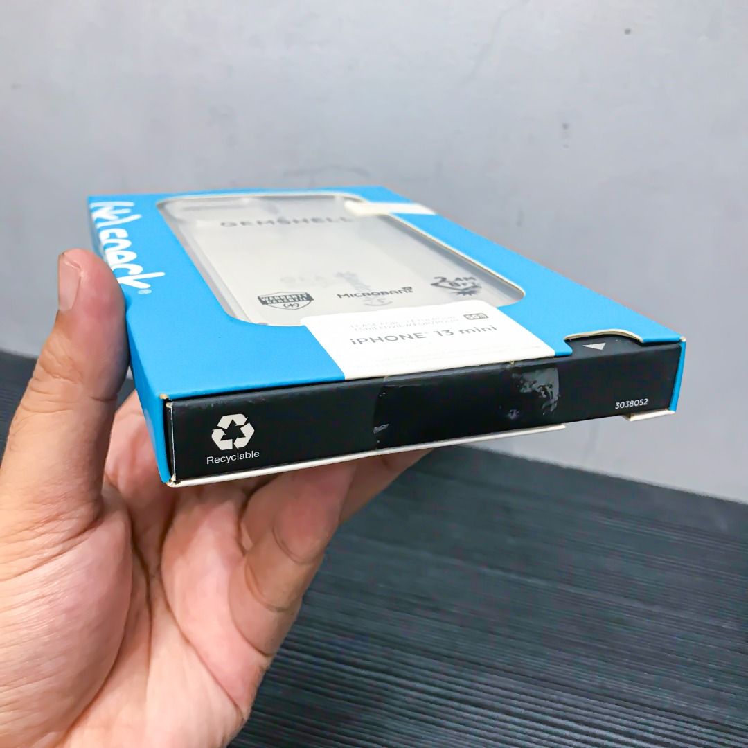 Speck Gemshell with Glass Screen Protector for iPhone 13 Mini Phone Case (Sealed) (Category: Cases & Sleeves) located in Cavite. Submitted by thebeautifulsummer (Listing ID 1247263536, Image 2). Description: Speck Gemshell with Glass Screen Protector for iPhone 13 Mini Brand New/Sealed.