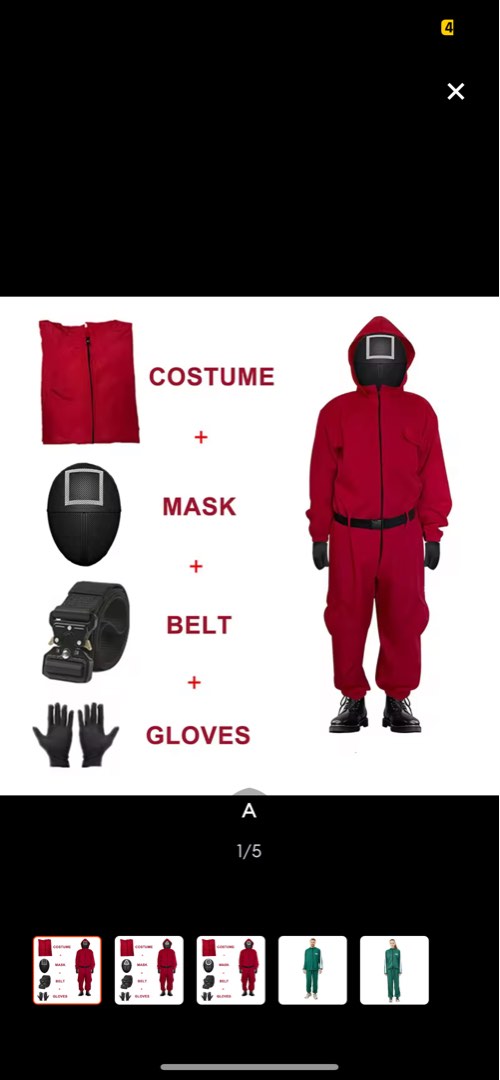 Squid Game Costume, Women's Fashion, Dresses & Sets, Sets or