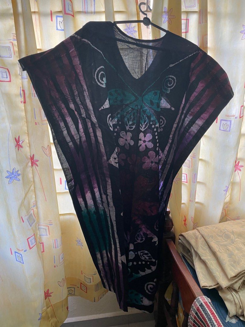 Sri Lankan batik house dress Women s Fashion New Undergarments