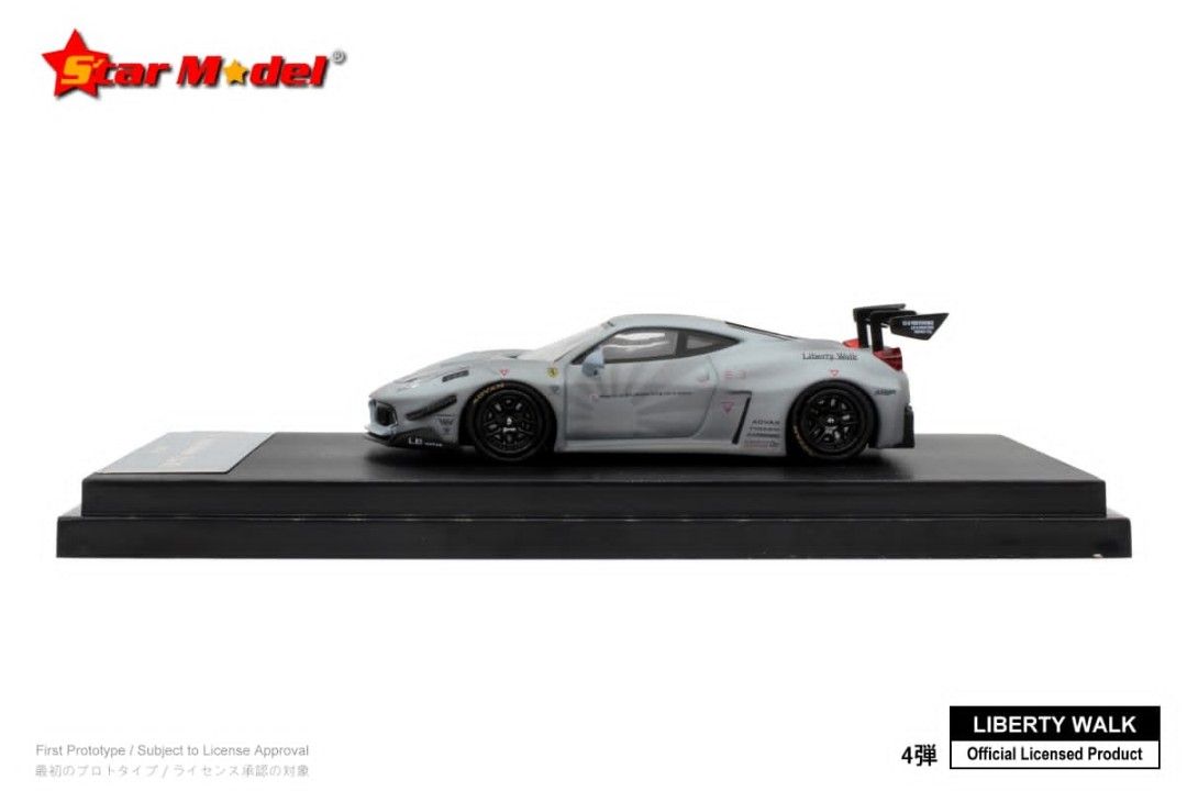 Star Model 1:64合金模型!日本LBWK授權產品,剪影版LB-Silhouette WORKS 458 GT。最新預售中 ...