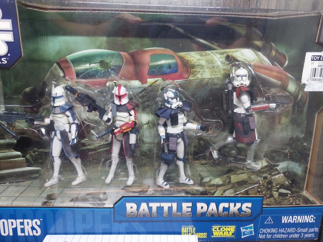 Star Wars Clone Wars ARC Trooper Battle Pack on Carousell