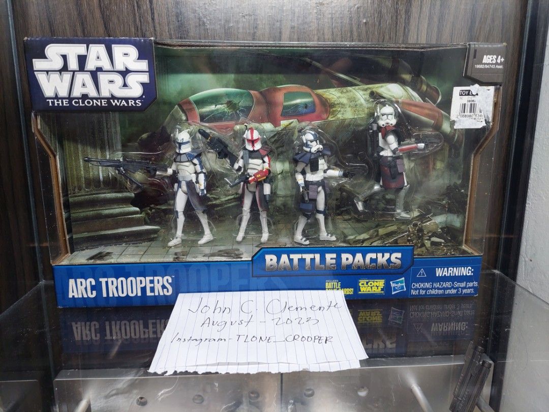 Star Wars Clone Wars ARC Trooper Battle Pack Hobbies Toys Toys