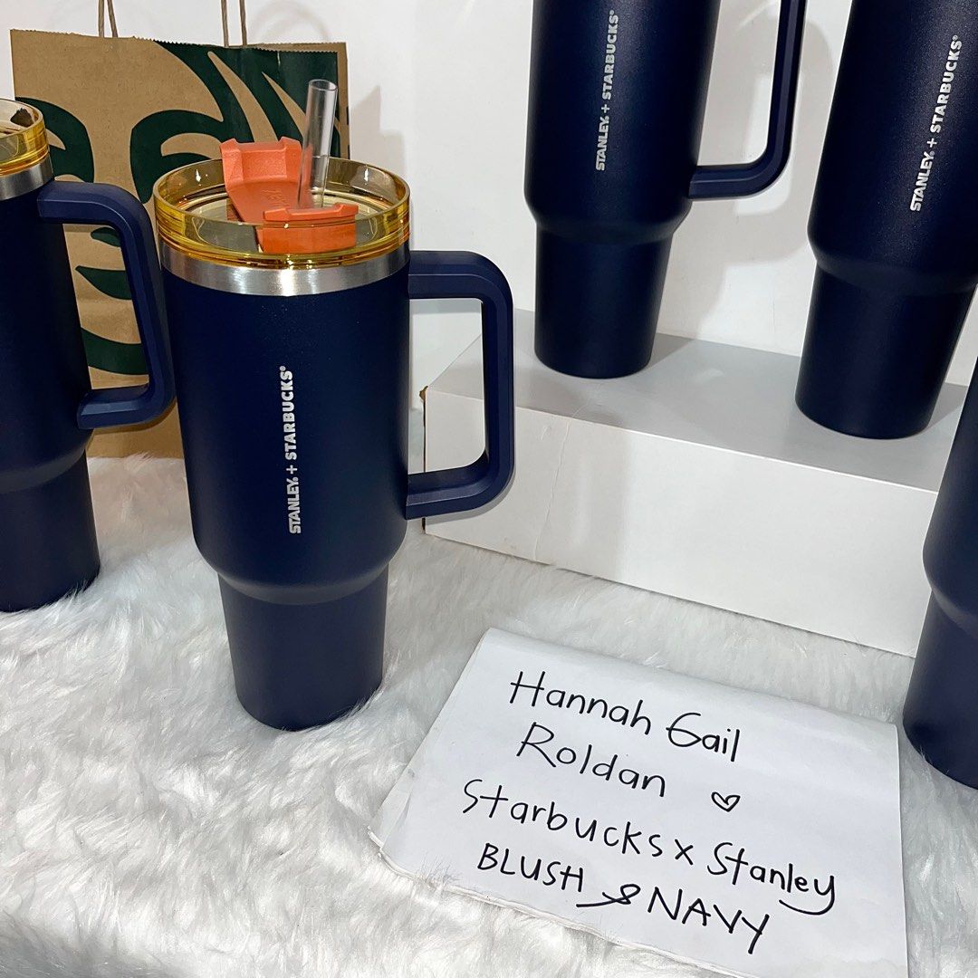 PREORDER: Blush Navy Starbucks Stanley Collaboration - Philippines Exclusive