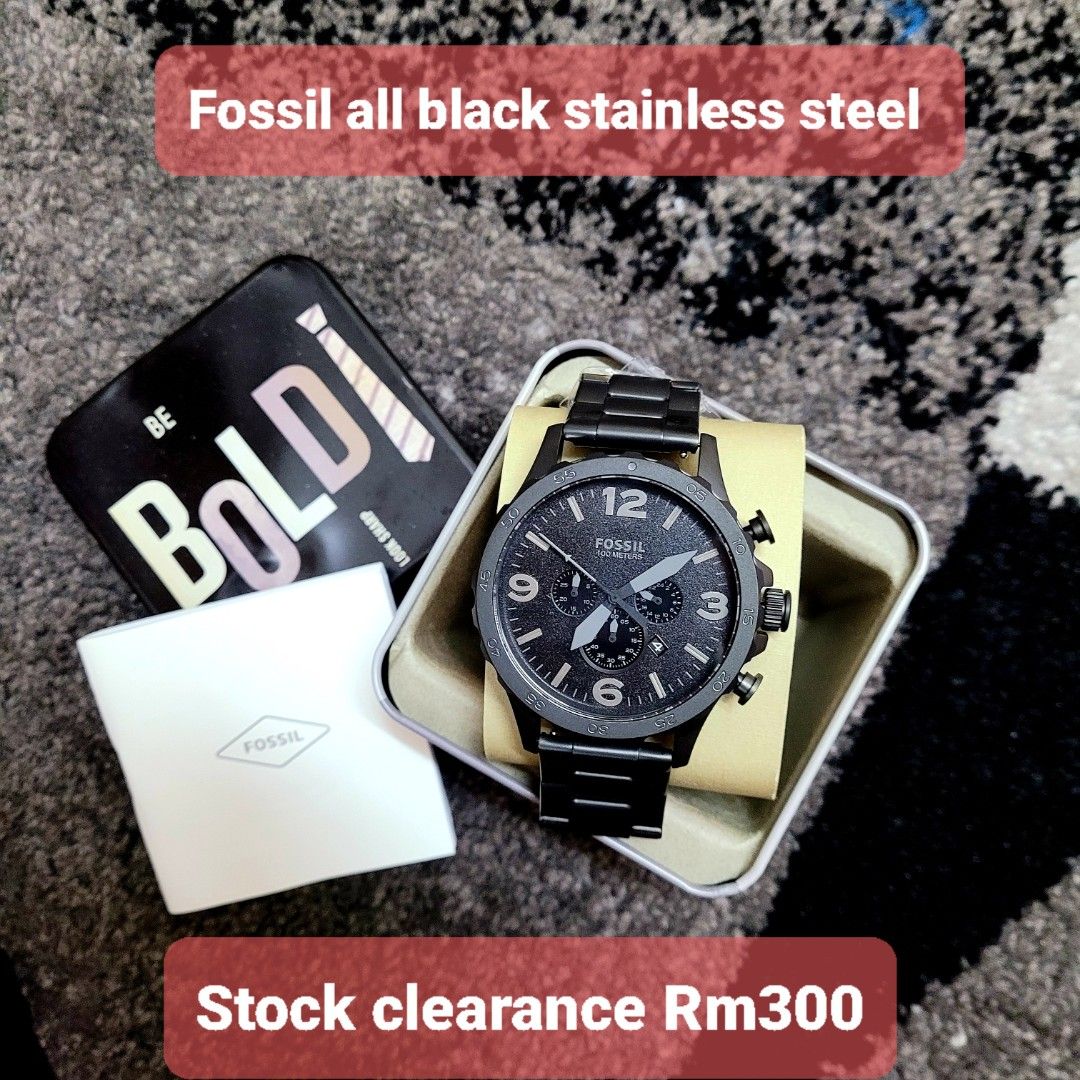 Stock clearance original Fossil 2thn warranty Men s Fashion