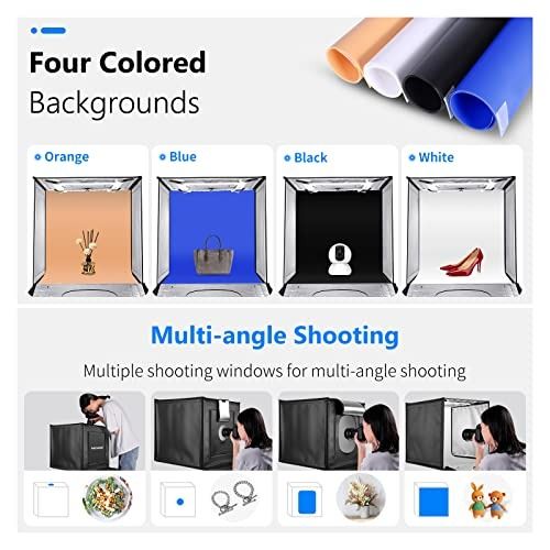 Neewer photo deals studio light box
