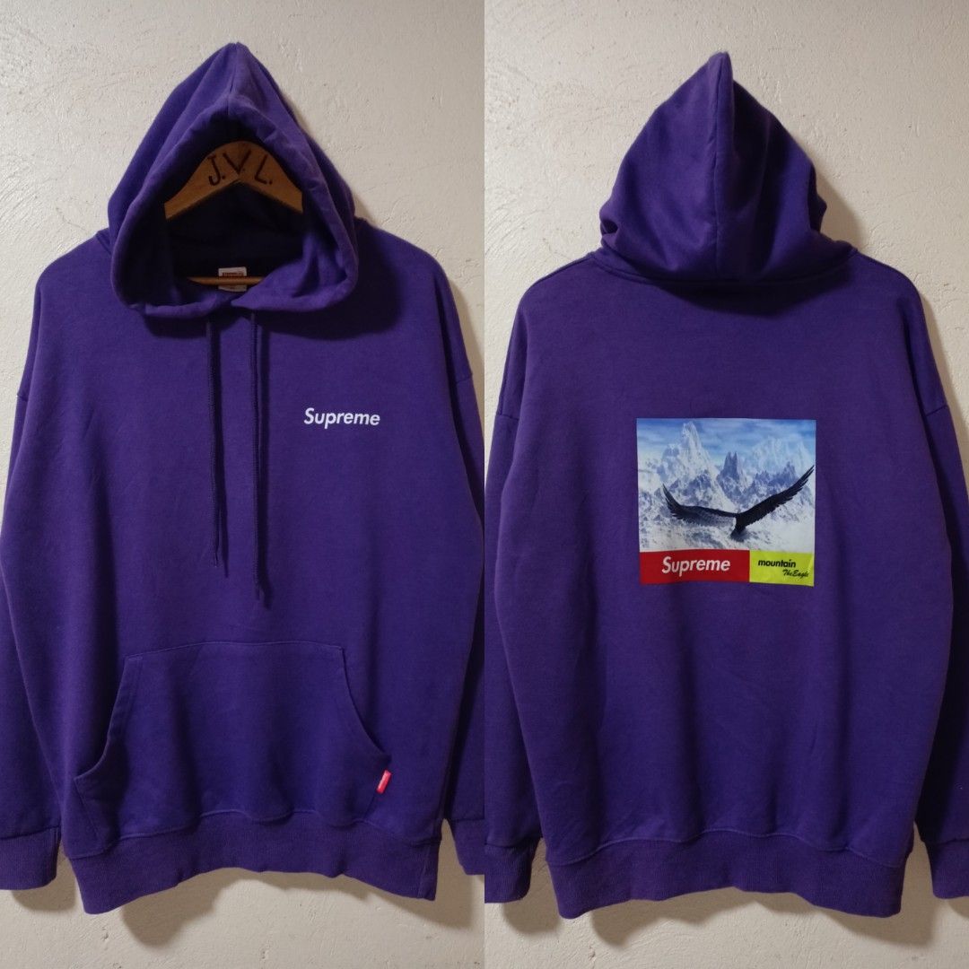 Original Supreme hoodie jacket, Men's Fashion, Coats, Jackets and Outerwear  on Carousell