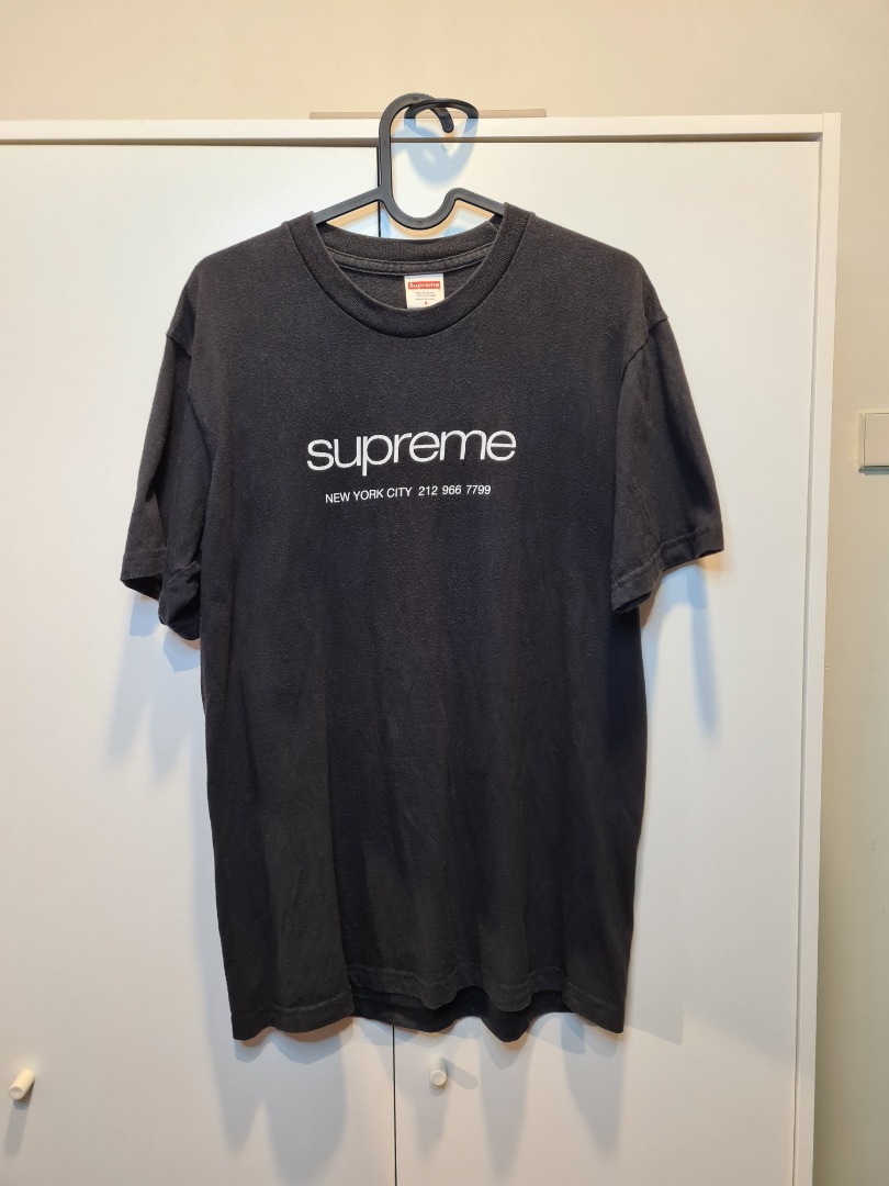 Supreme shop tee best sale grey