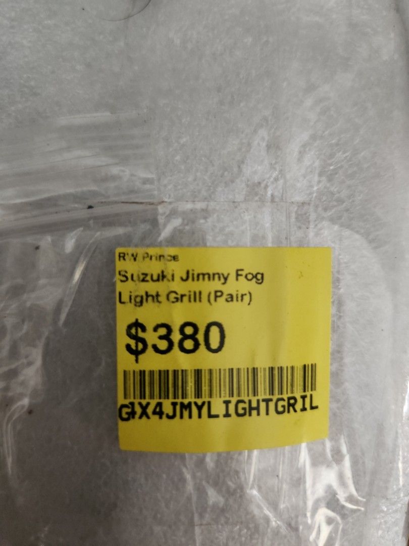 Suzuki Jimny JB74 Fog Light Grilles, Car Accessories, Accessories on