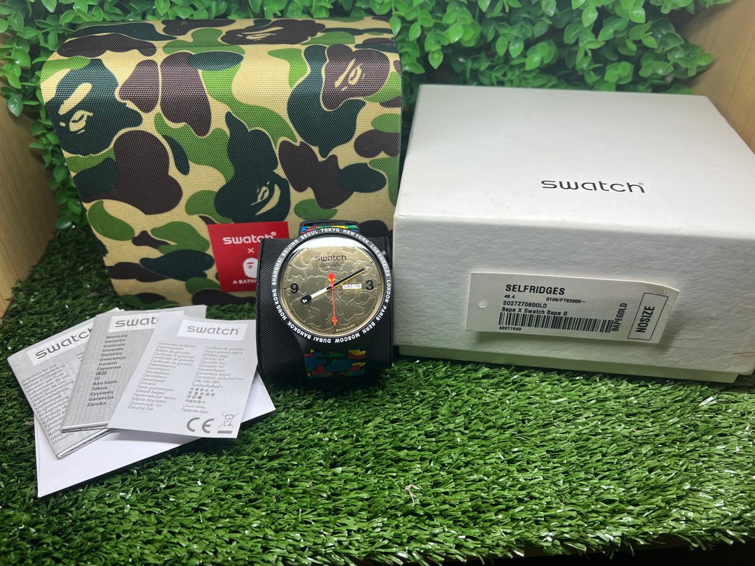SWATCH BAPE Tokyo