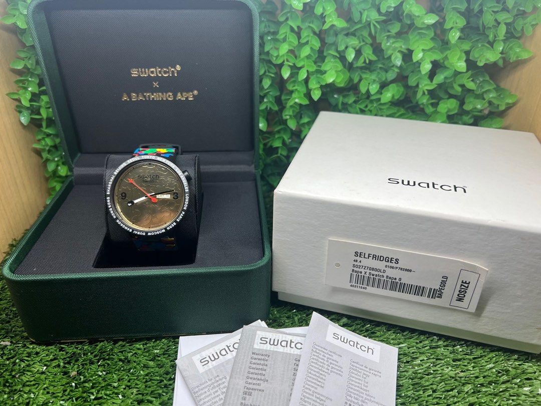 Swatch per bape hot sale
