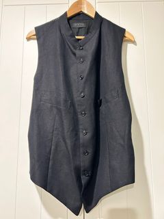 S’YTE YOHJI YAMAMOTO 山本耀司設計線 中山領背心 3號 日本購入正品