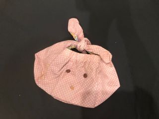 TAS BEKAL KELINCI RABBIT BUNNY BATIK BENTO PINK LUNCH BAG
