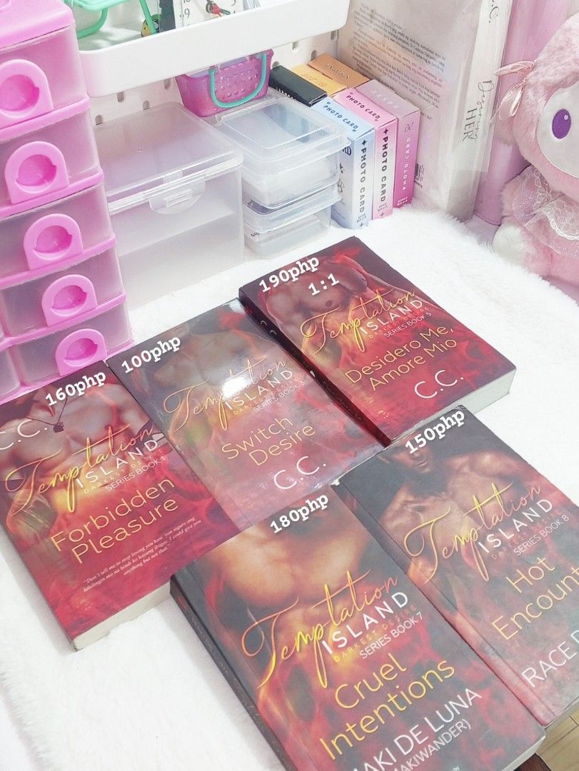 TEMPTATION ISLAND AND CECELIB BOOKS on Carousell