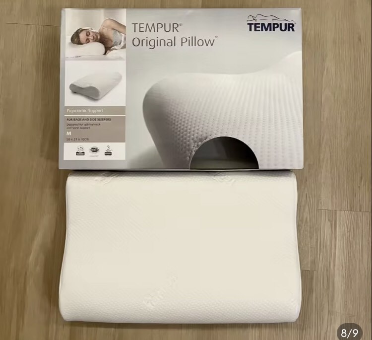 TEMPUR Original Pillow (JP TEMPUR), Furniture & Home Living, Bedding