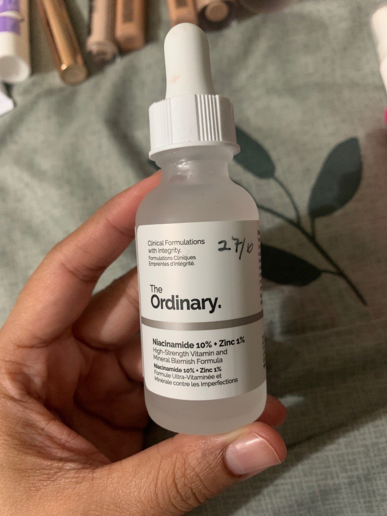The Ordinary Niacinamide 10% + Zinc, Beauty  Personal Care, Face, Face  Care on Carousell