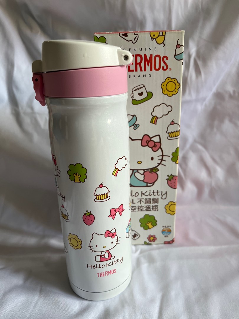 Thermos 膳魔師 Hello Kitty 不鏽鋼真空保溫瓶 杯 暖水壺 0.5L 500ml Vacuum Insulated
