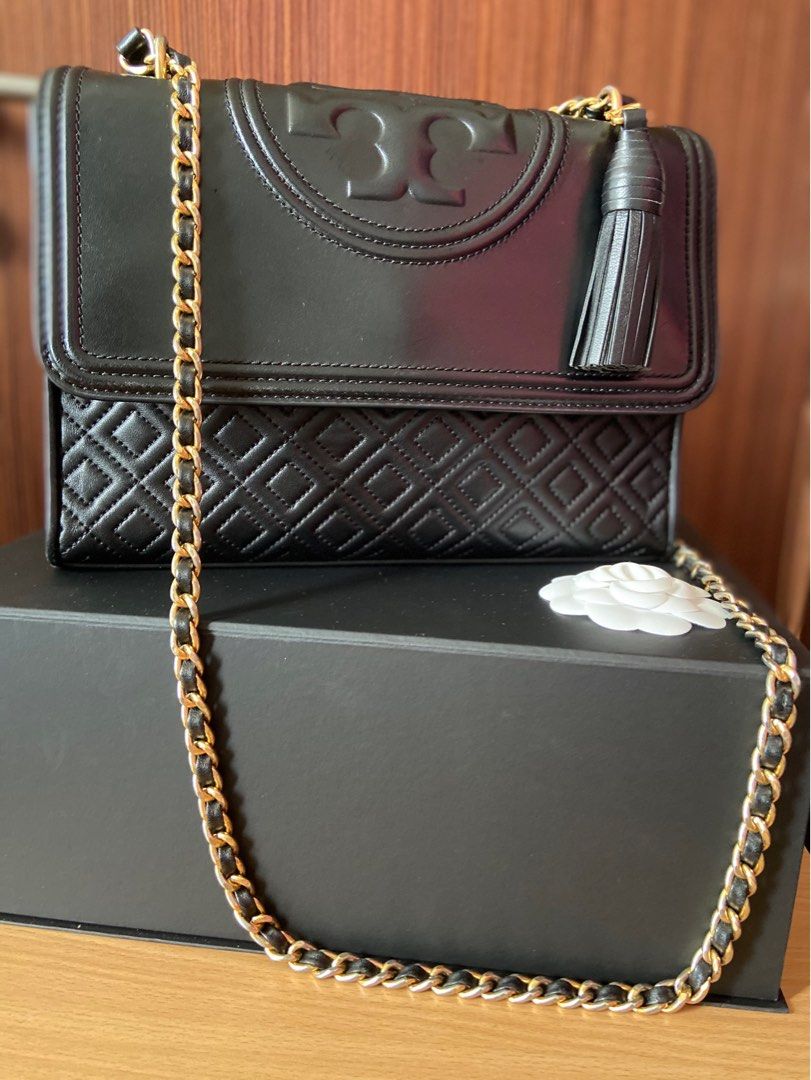 tory burch fleming brown