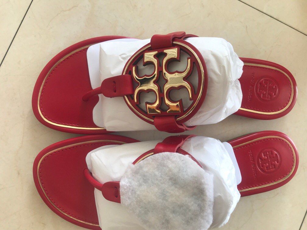 Tory Burch red Sandals Women s Fashion Footwear Sandals on