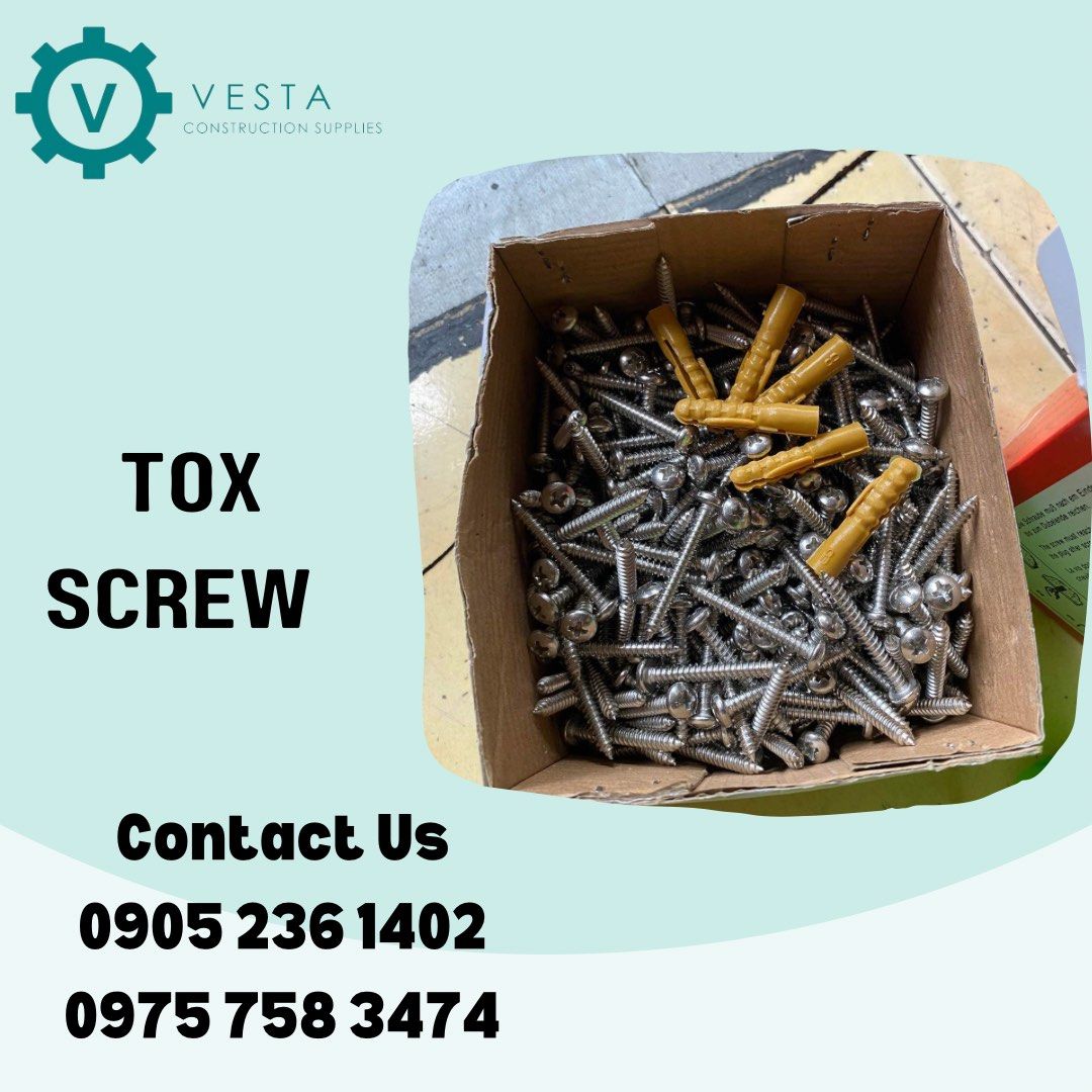 Tox screw Commercial Industrial Industrial Equipment on Carousell