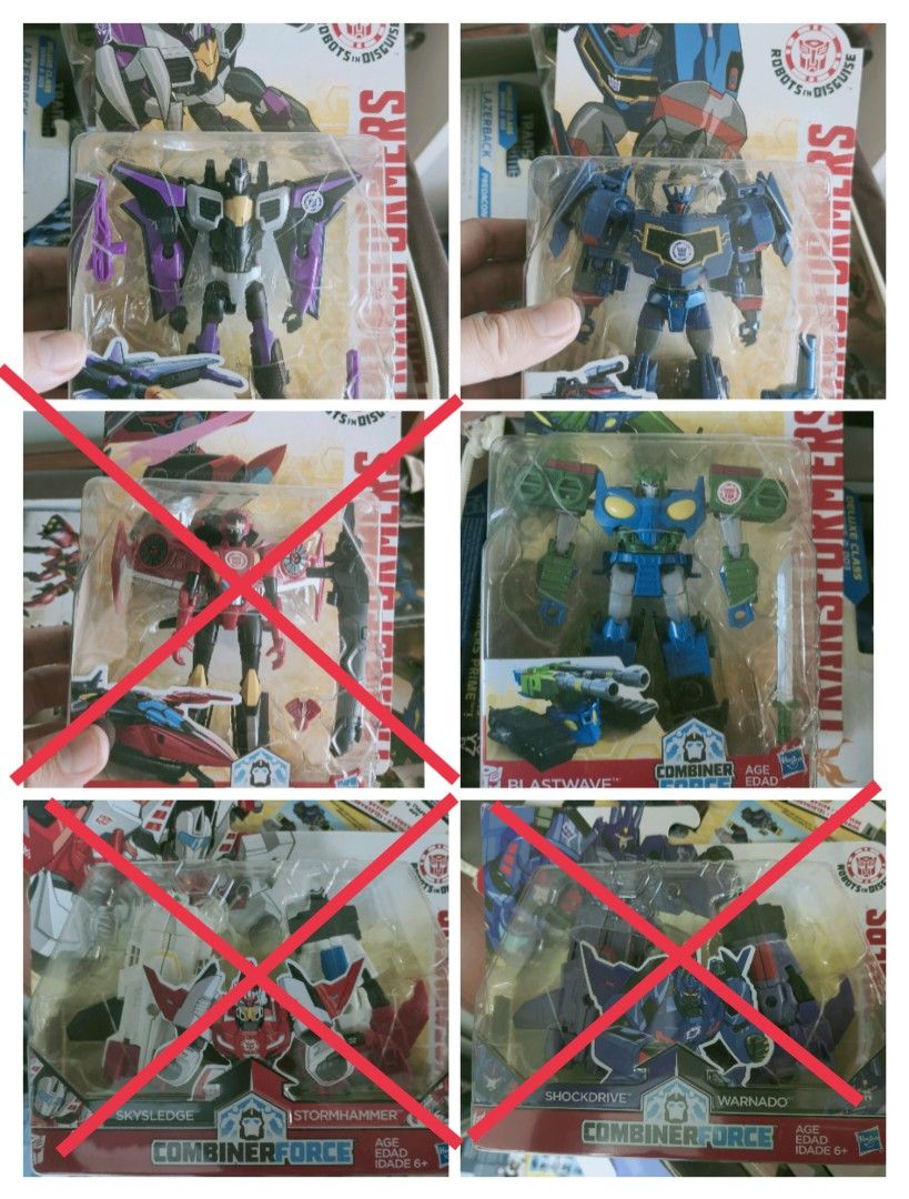 Transformers Robots in Disguise Combiner Force Sky Warp, Soundwave
