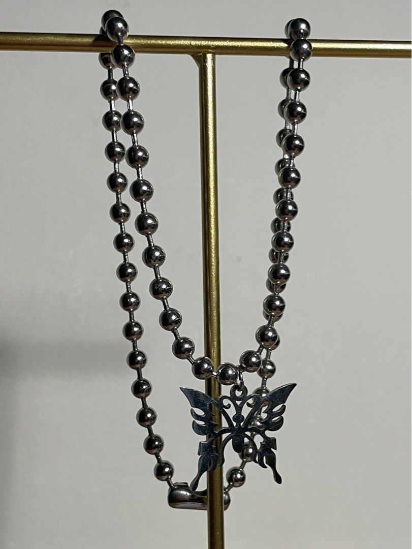 Tribal butterfly online necklace
