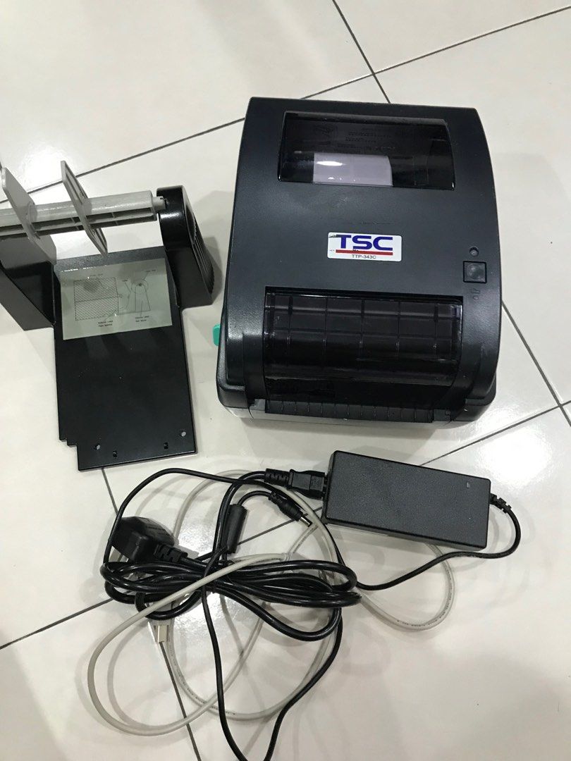 TSC Barcode printer (Category: Printers, Scanners & Copiers) located in Sungai Petani. Submitted by bryanleo (Listing ID 1247204088, Image 2). Description: TSC TTP-3343c Barcode printer Self collection only.