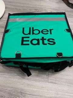 uber eat 反光條保溫箱 全新未使用