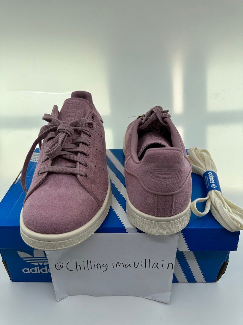 Purple suede adidas sales