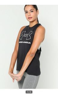 under armor sportstyle logo tank top