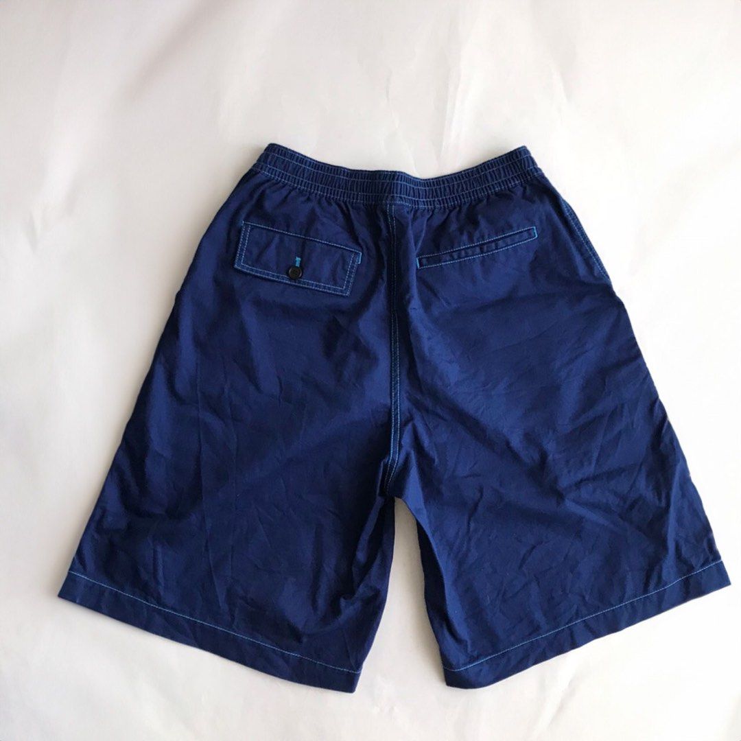 Uniqlo x MARNI Wide Fit Boxy Shorts (Asia Sizing) Blue Men's