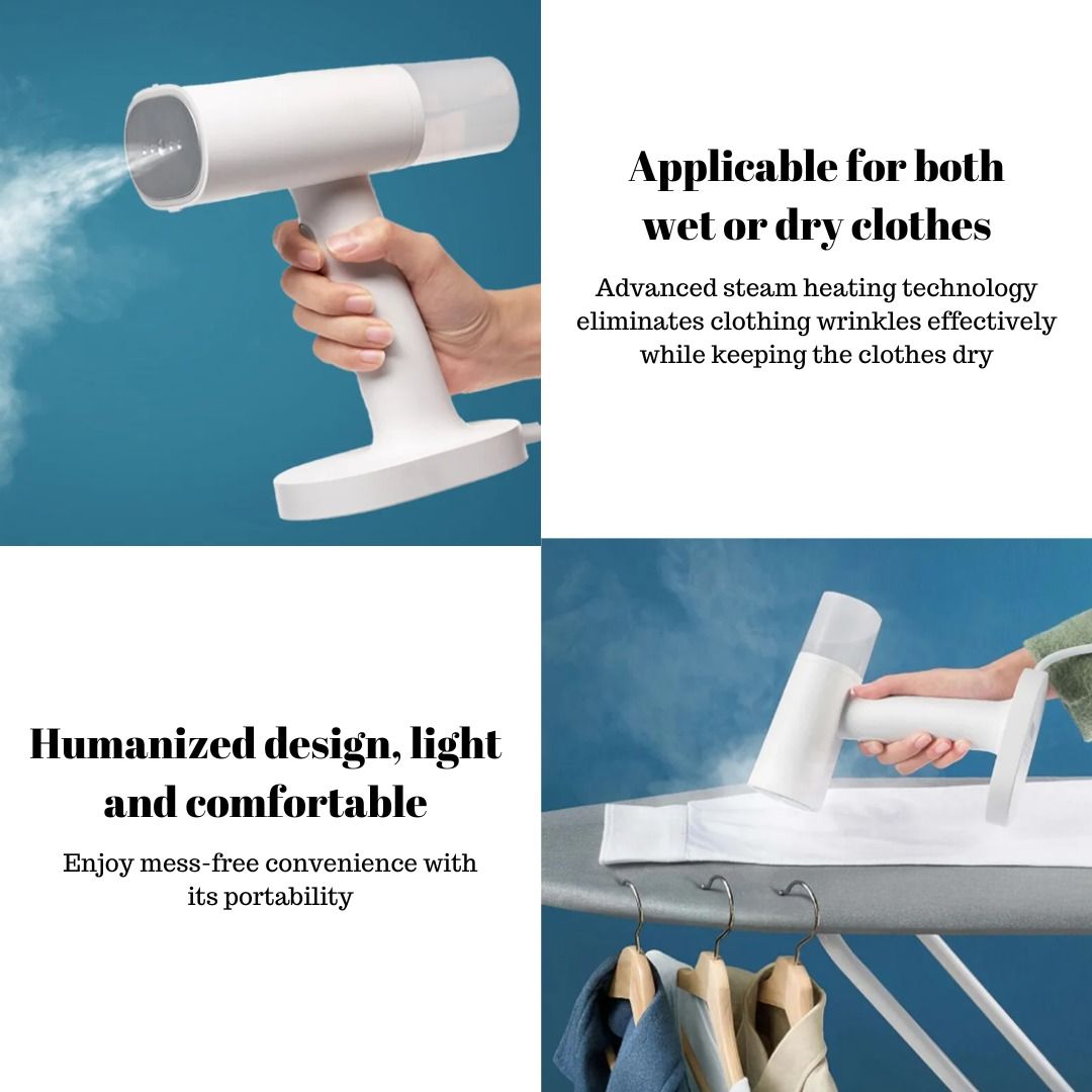 [UPGRADED] XIAOMI Garment Steamer 1200W Handheld Portable Iron Quick