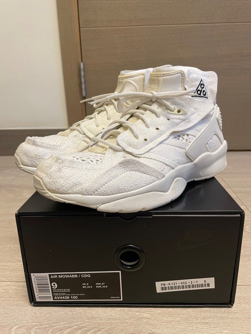US9 Nike Air Mowabb Comme des Garcons Sail Carousell