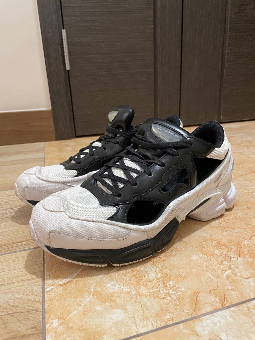 Adidas rs replicant ozweego raf simons black hotsell cream