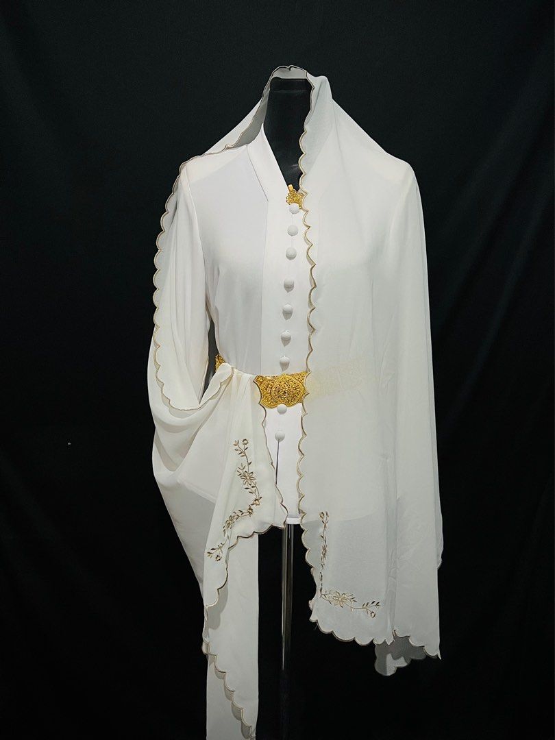 nikah shawl