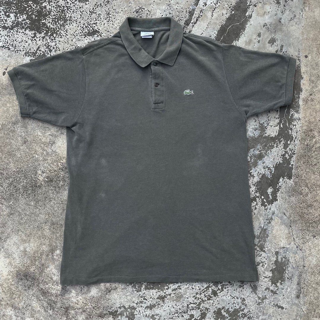Vintage 80s Lacoste Polo Shirt Men s Fashion Tops Sets