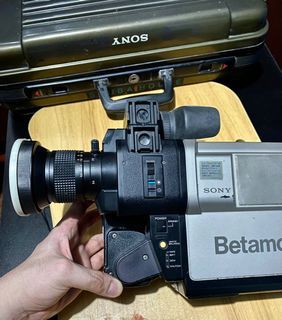 VINTAGE EARLY 80’s Sony Betamovie BMC-100 Camcorder VERY RARE