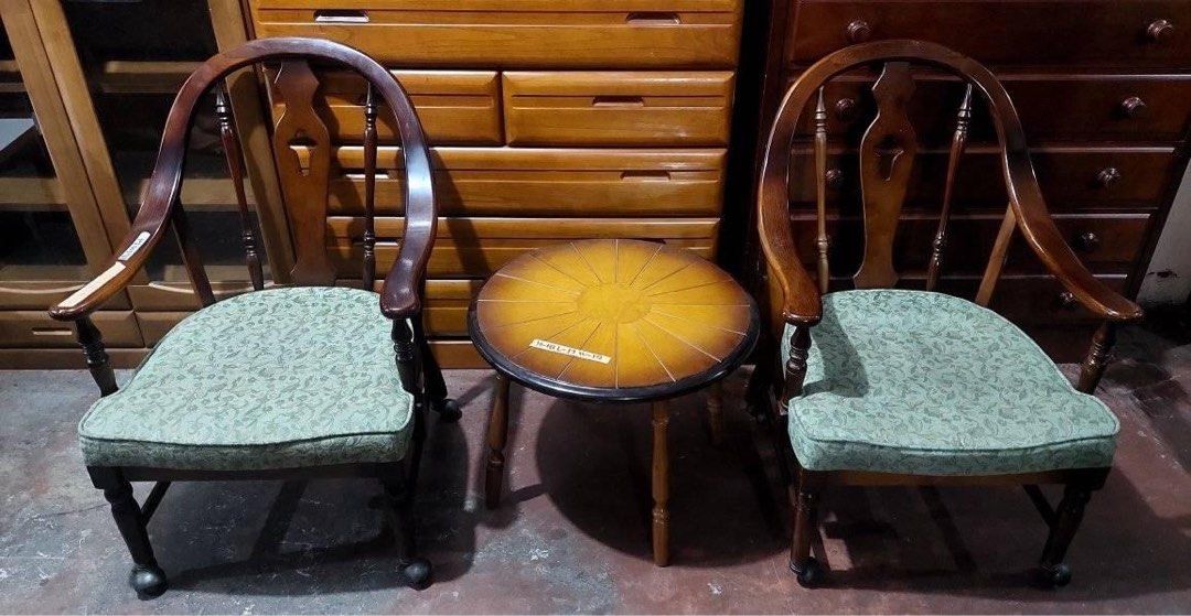 Vintage Coffee table set Japan surplus (Category: Chairs) located in Manila. Submitted by Hezcki (Listing ID 1247151234, Image 3). Description: .
